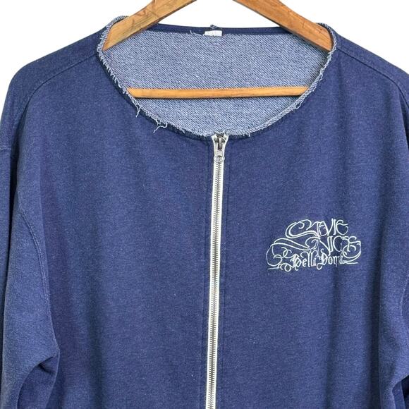 Stevie Nicks Bella Donna Embroidered Zip Up Independent Sweatshirt - Picture 2 of 5